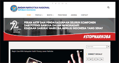 Desktop Screenshot of bnnkab-kediri.net