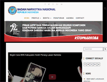 Tablet Screenshot of bnnkab-kediri.net